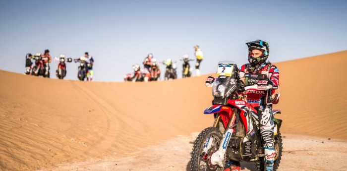 Kevin Benavides tercero en la Etapa Maratón del Merzouga Rally