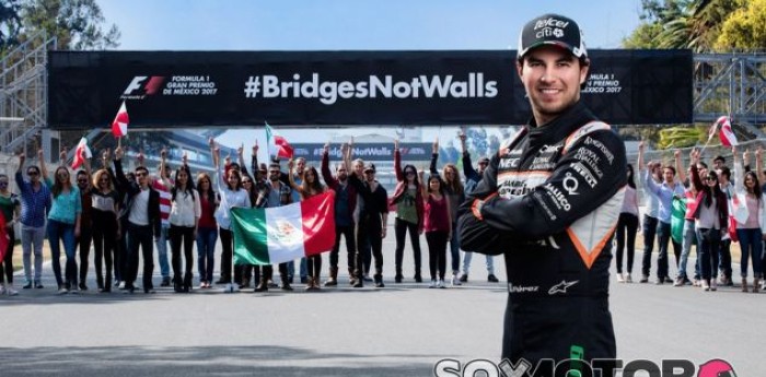 Checo Pérez anti Trump