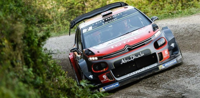 Meeke lidera en Córcega