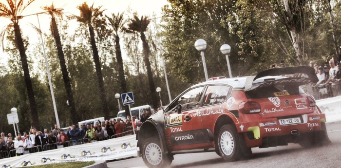 Meeke pasó a liderar el Rally de España con el Citroën C3 WRC