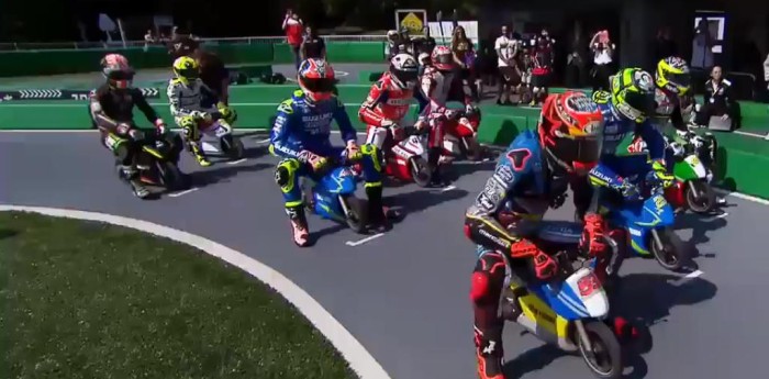 Se largó el mini Moto GP