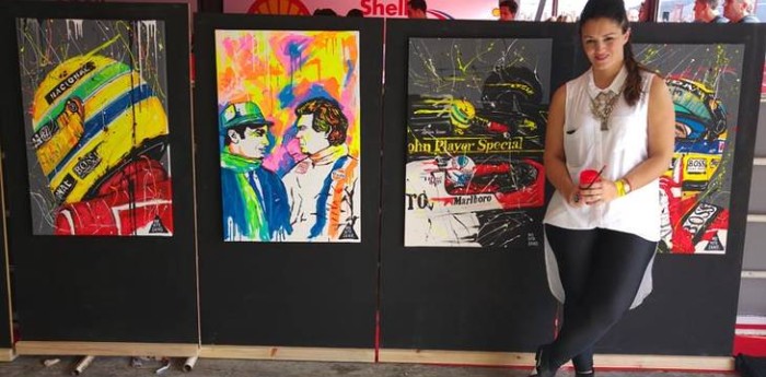 La artista plástica que llegó al Instituto Senna por un mail