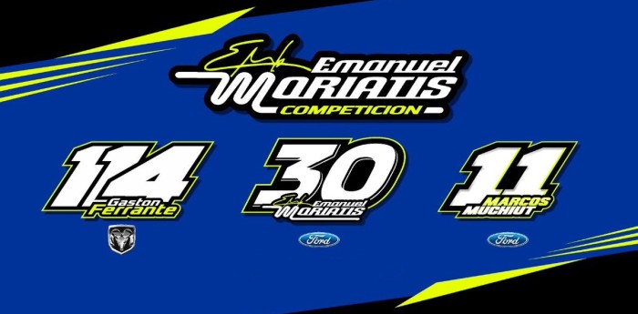 El equipo Moriatis Competición presentó sus diseños