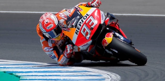 Márquez gana en Jerez con un podio integramente español