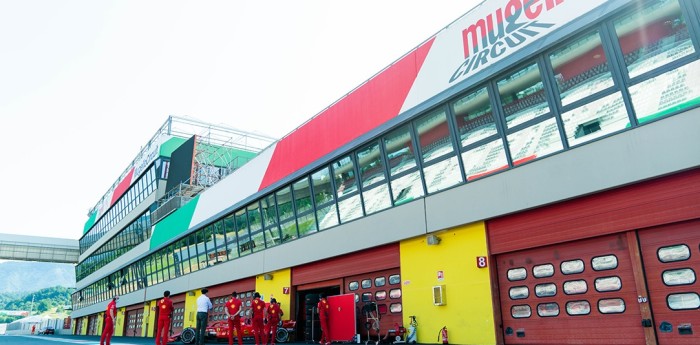 Ferrari ya prueba en Mugello