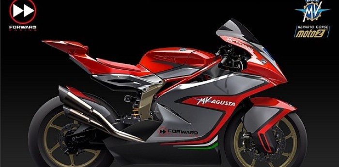 MV Agusta presenta el diseño de su máquina de Moto2 2019 