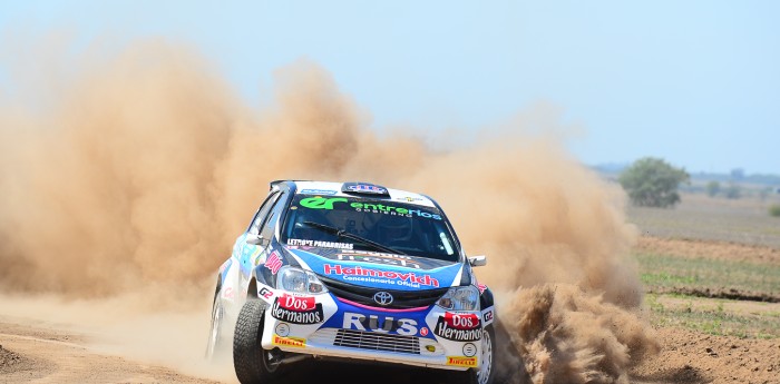 Nadia presentó el auto del Rally Argentino