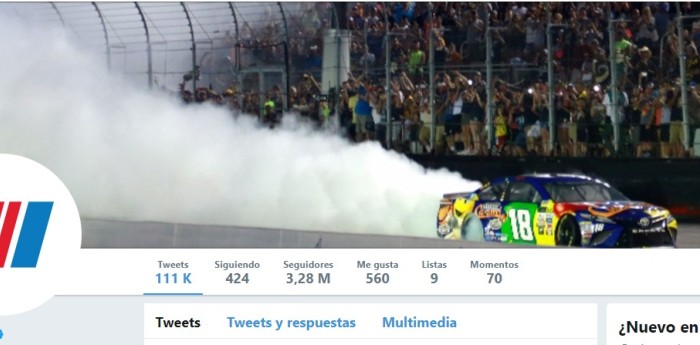 NASCAR transmitirá los Play Off en vivo por Twitter