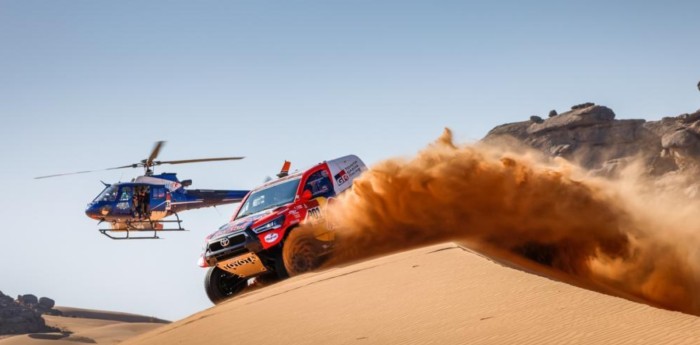 El gesto de Al – Attiyah con Sainz que emocionó a todo el Dakar