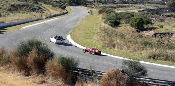 Netflix graba el documental de Fangio en Balcarce