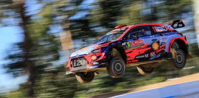 Thierry Neuville voló en el Shakedown de Portugal