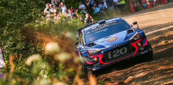 Thierry Neuville arranca arriba en el Rally de Finlandia