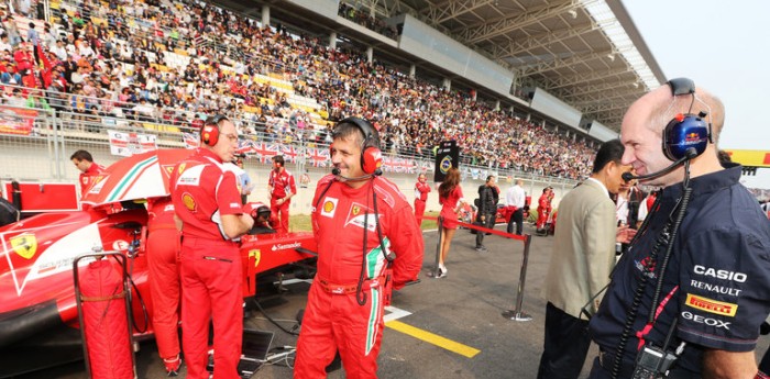 Newey dice que Vettel en caliente comete errores