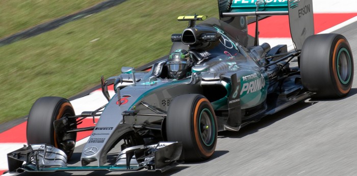 A Rosberg le gustó el nuevo asfalto de Austria