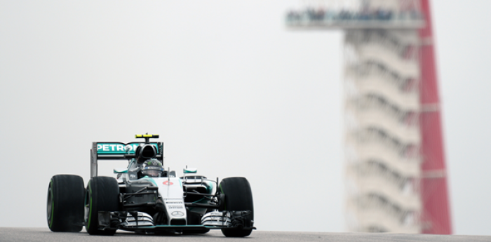 Sobre mojado, Rosberg…