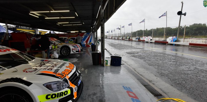 La lluvia complicó la actividad