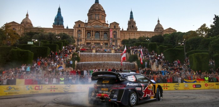 Ogier está ganando en el Rally de España