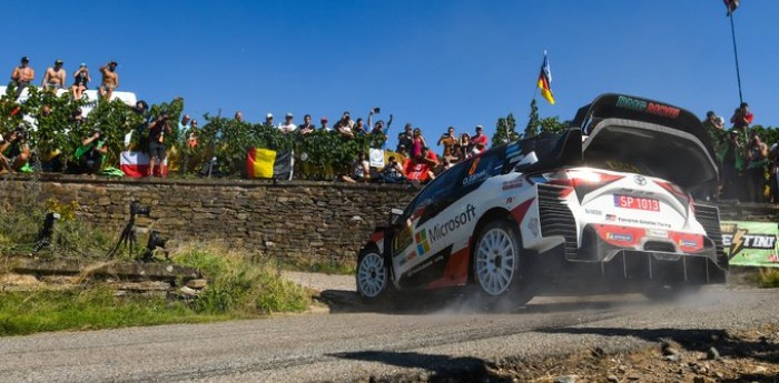 Ott Tanak ganó la primera etapa del Rally de Alemania