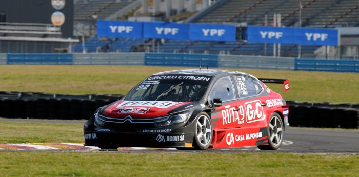 Primera de Palazzo y tercera de Citroen en TC2000