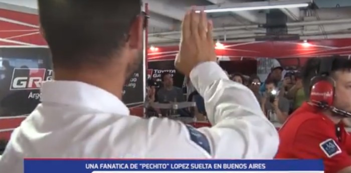 Hasta las lágrimas: Una fanática muy especial de Pechito López