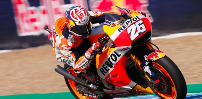 Pedrosa sigue al frente