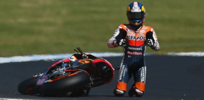 Pedrosa afirmó que en ocasiones tuvo miedo arriba de la moto