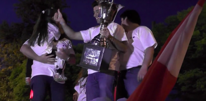 San Martín recibió al campeón