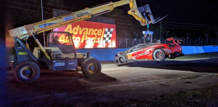 Accidentada clasificación: Luis Pérez Companc no correrá en Sebring