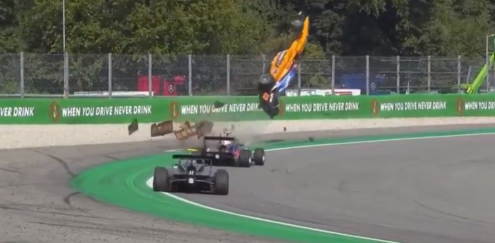 Fractura de vértebra para Peroni tras el fuerte accidente en Monza