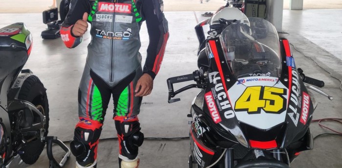 Matías Petratti volvió al país y piensa en el Superbike Argentino 