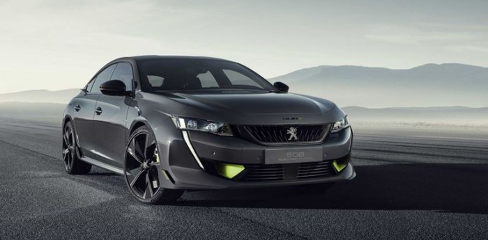 Peugeot lanzará el 508 PSE con potencia híbrida