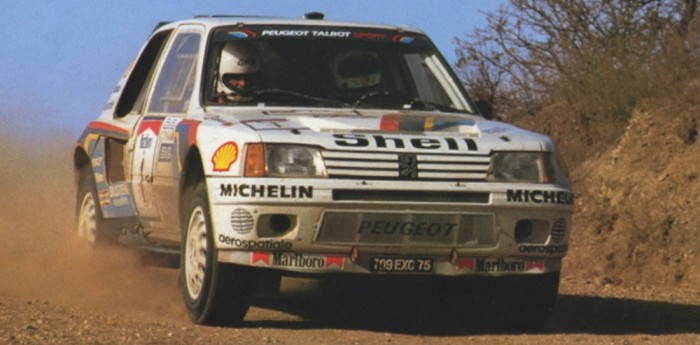 Un argentino corrió el Peugeot 205 de Reutemann en Córcega