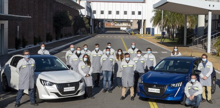 Comenzó la producción del Peugeot 208 en El Palomar