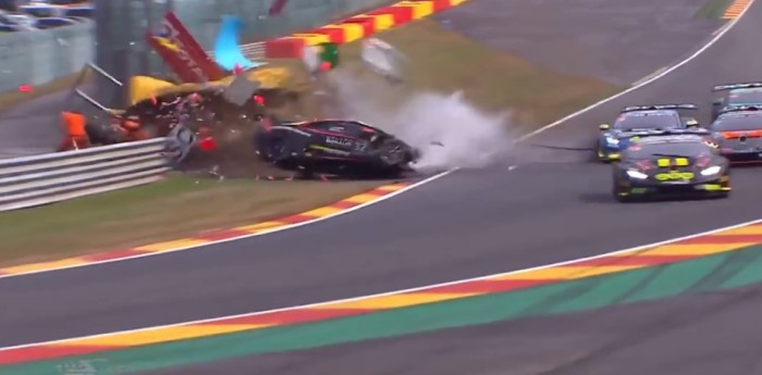 Impactante accidente en Spa Francorchamps