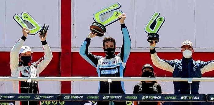 Las voces del podio del Top Race en Concepción del Uruguay