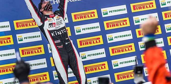 Galería: El primer podio de Rossi en el Stock Car