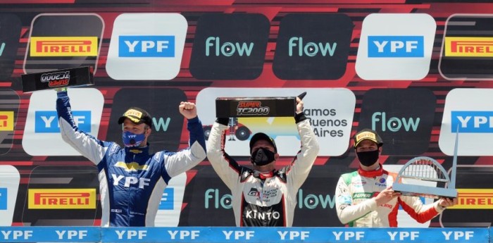 Las voces del podio del Súper TC2000 en el Gálvez