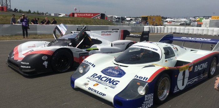 Porsche rindió homenaje a sus joyas en Nürburgring