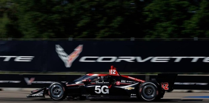 Will Power ganó el único entrenamiento de IndyCar en Detroit