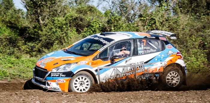 Luciano Preto probó el nuevo Maxi Rally para el mundial