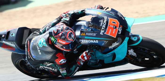 Quartararo sumó otra pole y Márquez no correrá el domingo