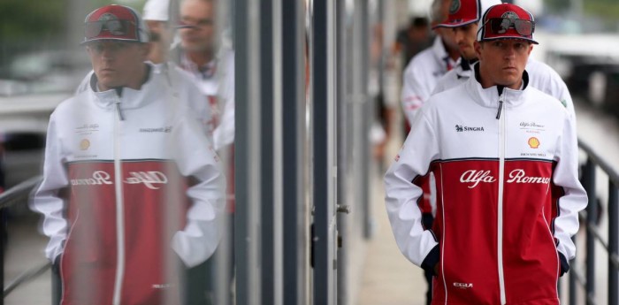 Tenso cruce de Kimi Raikkonen con la prensa