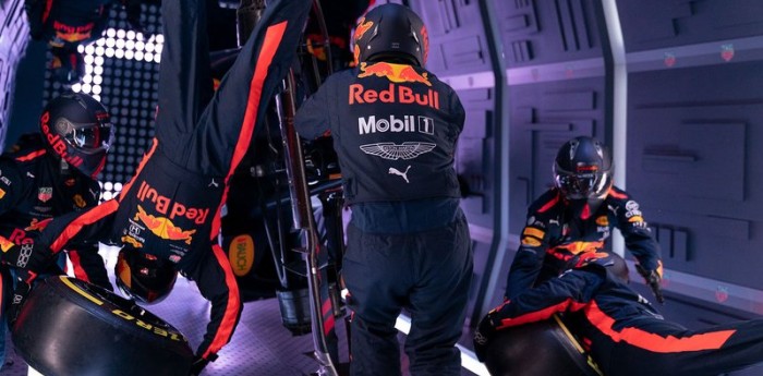 El pitstop de Red Bull ¡sin gravedad!