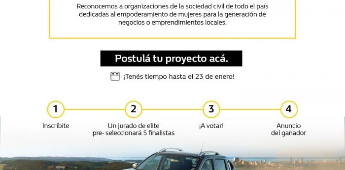 Renault lanza el Premio Mujeres Emprendedoras