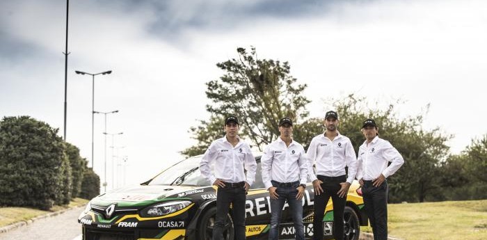 Renault presentó el equipo oficial de Súper TC2000