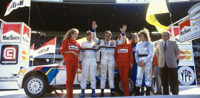 Reutemann, el único piloto de F1 en subir al podio en el Rally Mundial