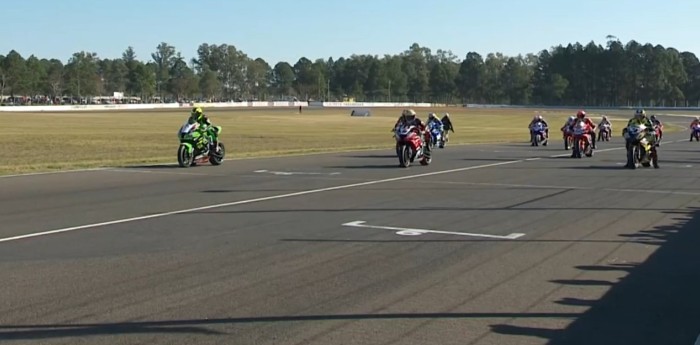 Largada polémica entre dos pilotos del Superbike Argentino