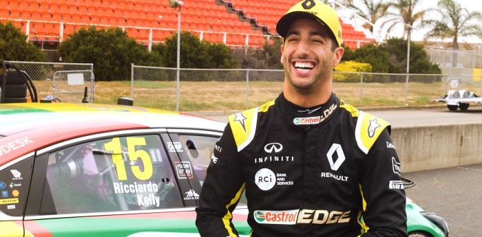 Ricciardo manejó un Supercars australiano