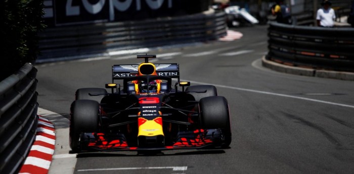 Ricciardo sigue bien arriba en Mónaco