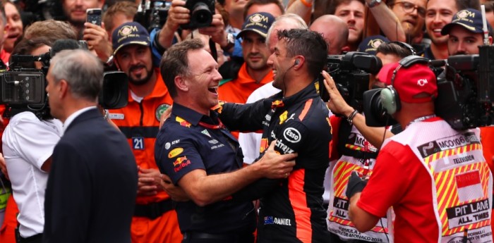 Ricciardo a Renault: La llamativa reacción de Horner